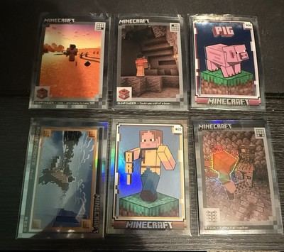 2024 Panini Minecraft Lot Of 6 Cards, 3 # d