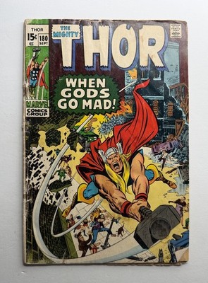 The Mighty Thor #180 1970 Marvel Comic Book