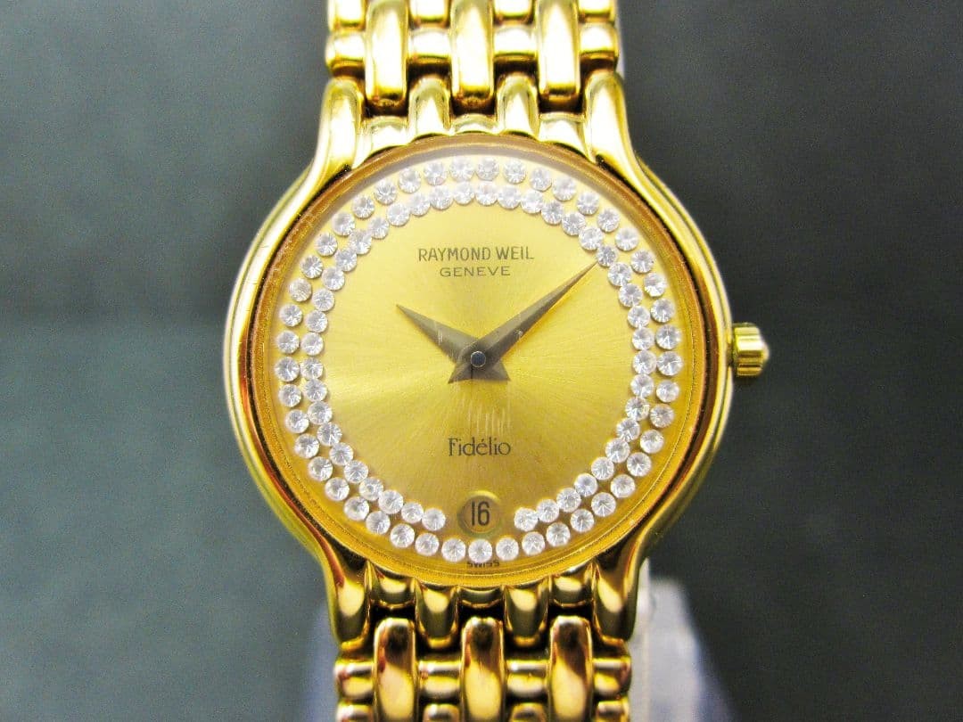ジャンク RAYMOND WEIL fidelio クォーツ腕時計 Raymond Weil Fidelio K18 Watch Men's or Women's Model | eBay