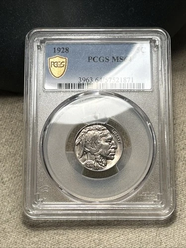 1928 Buffalo Nickel PCGS MS64 AP