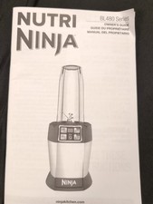 Nutri Ninja Auto IQ 1000W Blender w/ Base Att...
