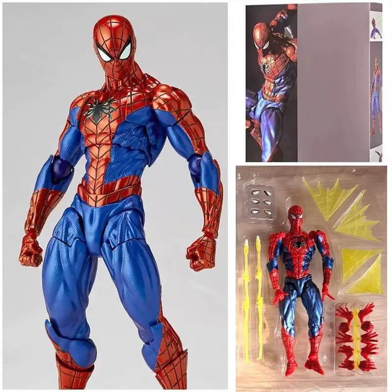 Amazing Yamaguchi Spider Man Action Figure Doll Handheld 2.0 With