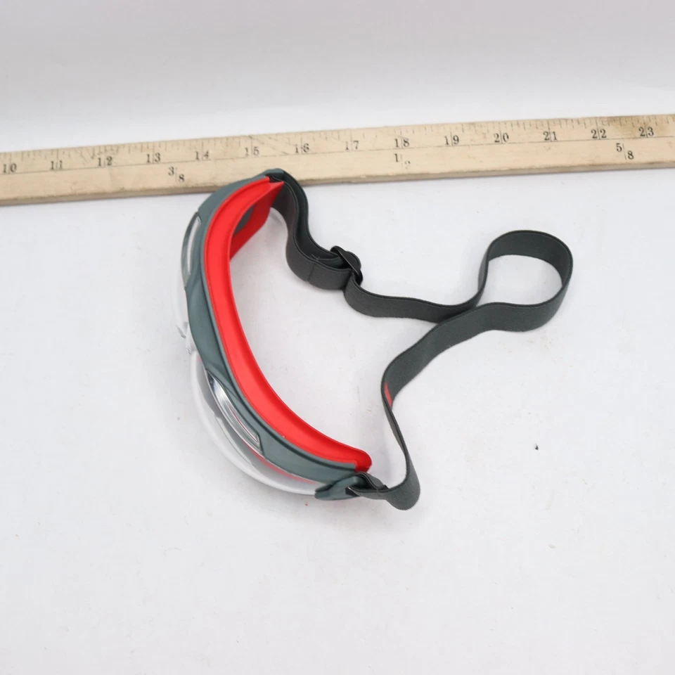 Gafas de seguridad 3M Scotchgard antiniebla modernas/elegantes lentes transparentes gris/rojo Foto 3 de 4