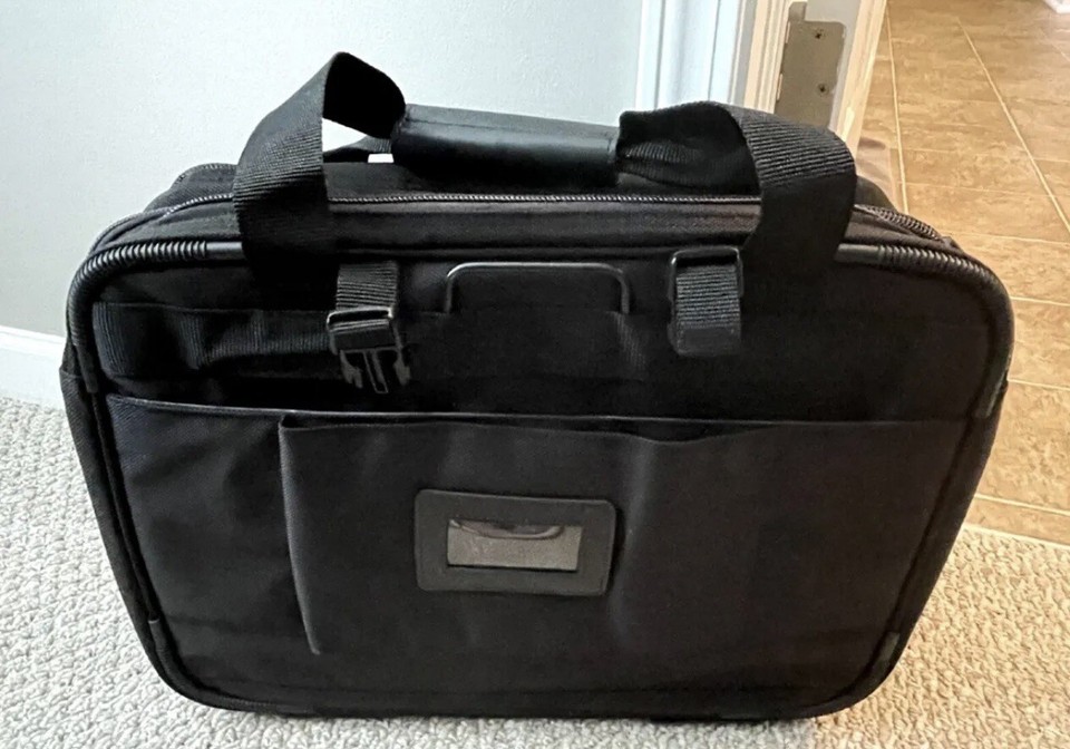 Luggage Works Stealth Electronics Flight Bag eBay