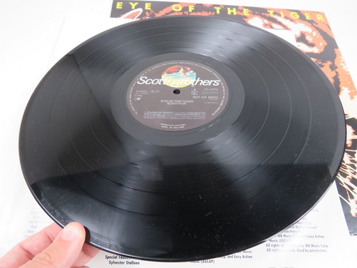 Survivor Eye of the Tiger 12" Vinyl LP Album CBS Records 1982 Rocky III Movie - Picture 6 of 6