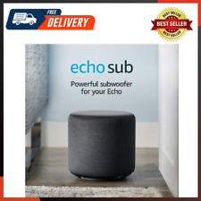 Amazon Echo Sub Powerful Subwoofer - Charcoal for sale Amazon Echo Sub Powerful Subwoofer - Charcoal for sale