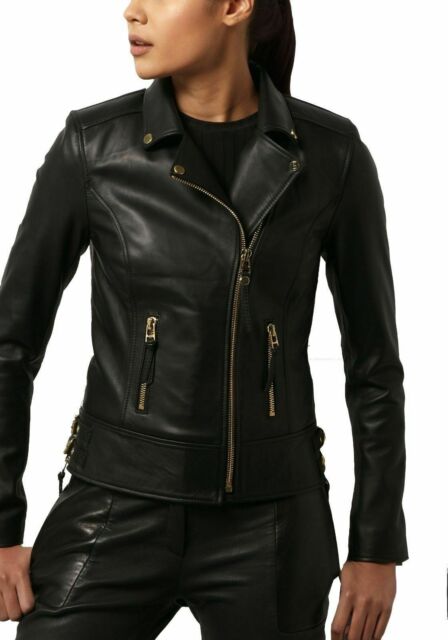 burberry women's leather jacket