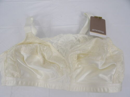 Amoena Isabel Mastectomy Camisole Pocketed Bra Candlelight NEW Size 38C #2118 - Picture 3 of 6