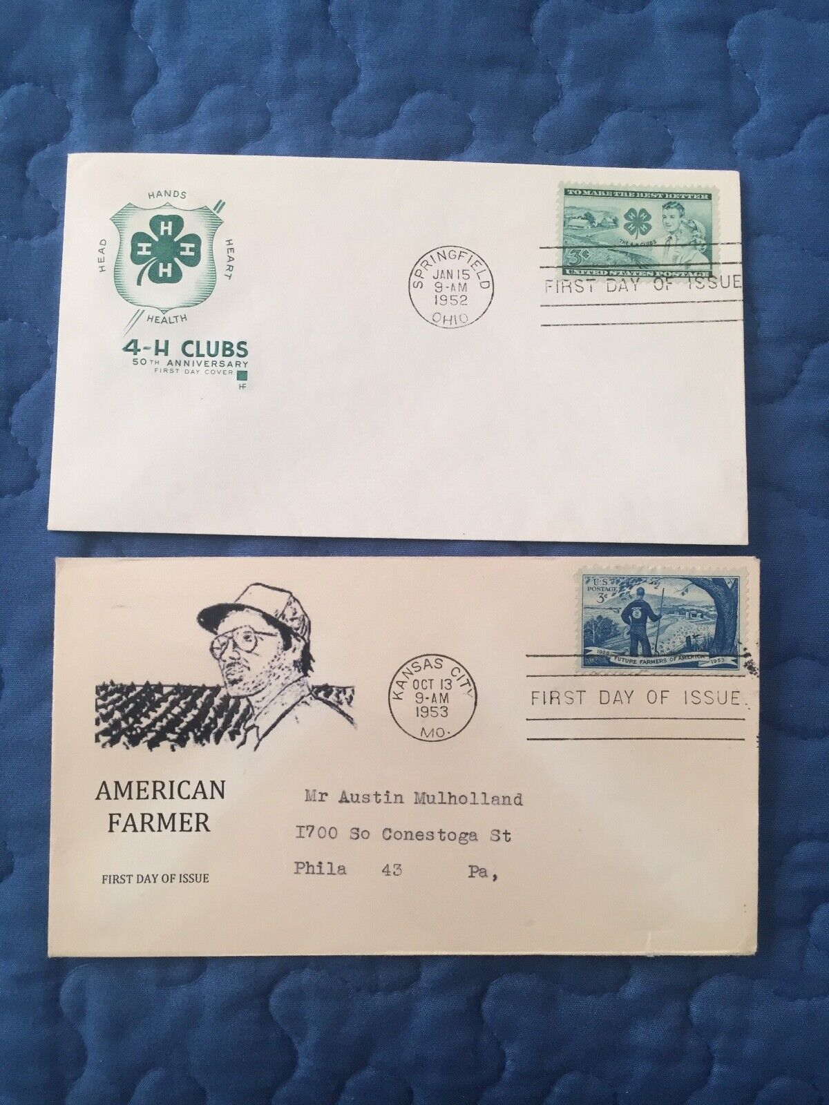 2 FDC 1024 and 1002. AMERICAN FARMER 4 Cheap mail order specialty store Ranking TOP19 H