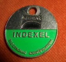  INDEXEL Electronic Animal Identification Metal Material Shopping Cart Token