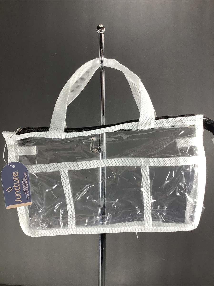 Durable Clear Plastic Tote Bags with Handles, Travel & Gym Tote Bags for  Men, Women - China Clear Tote Bag and Transparent Tote Bag price