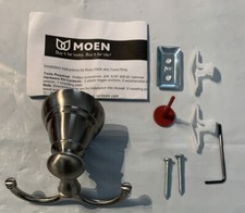 Moen Y2603BN Robe Hook Brushed Nickel Banbury