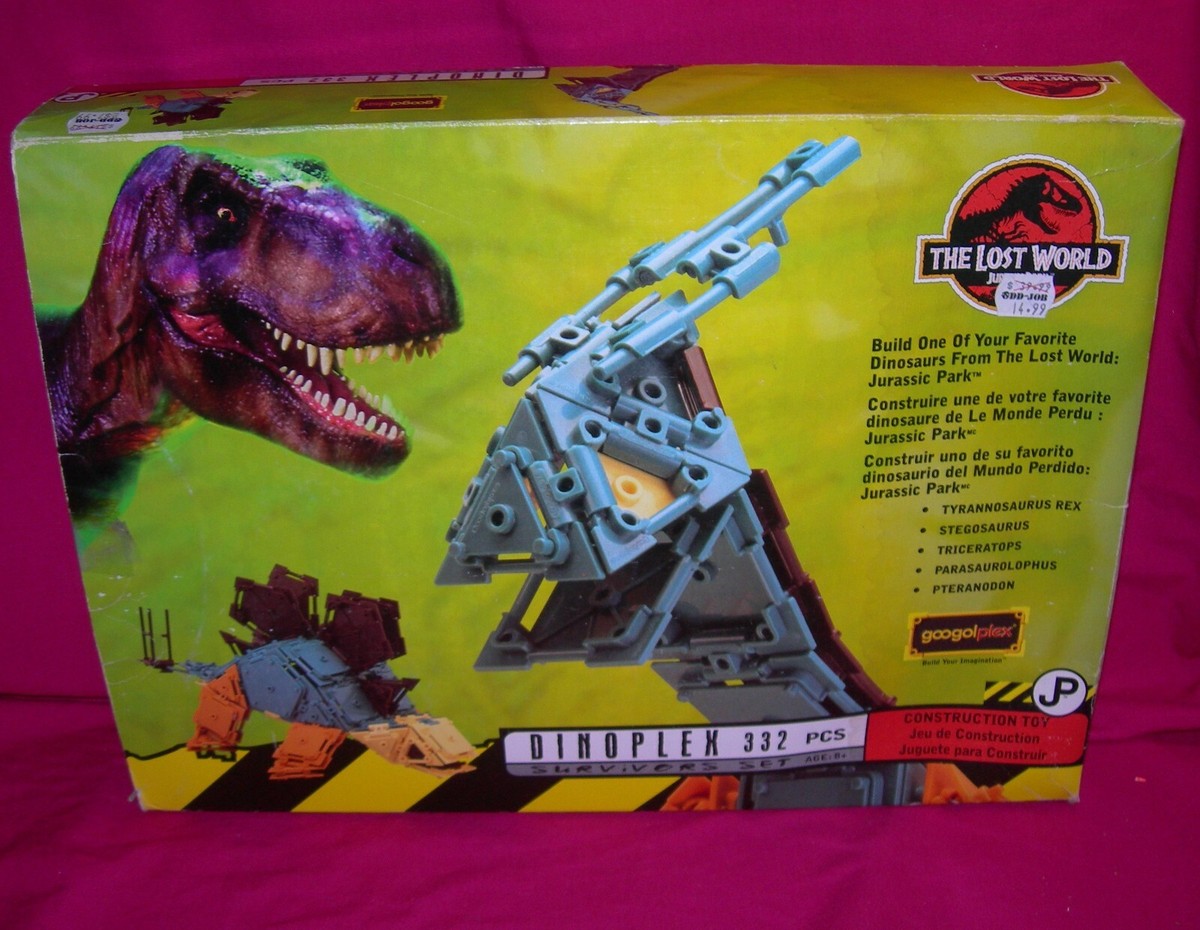 Jurassic Park The Lost World DINOPLEX T-Rex Construction TOY