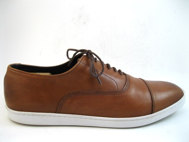 Allen Edmonds "PARK AVENUE" Men's Leather Oxford Dress Sneakers 11 D Chili(483N)