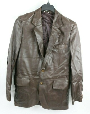 cortefiel leather jacket