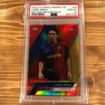 PSA 10 Lionel Messi Gold Limited To 50 Pieces Rare From Japan 