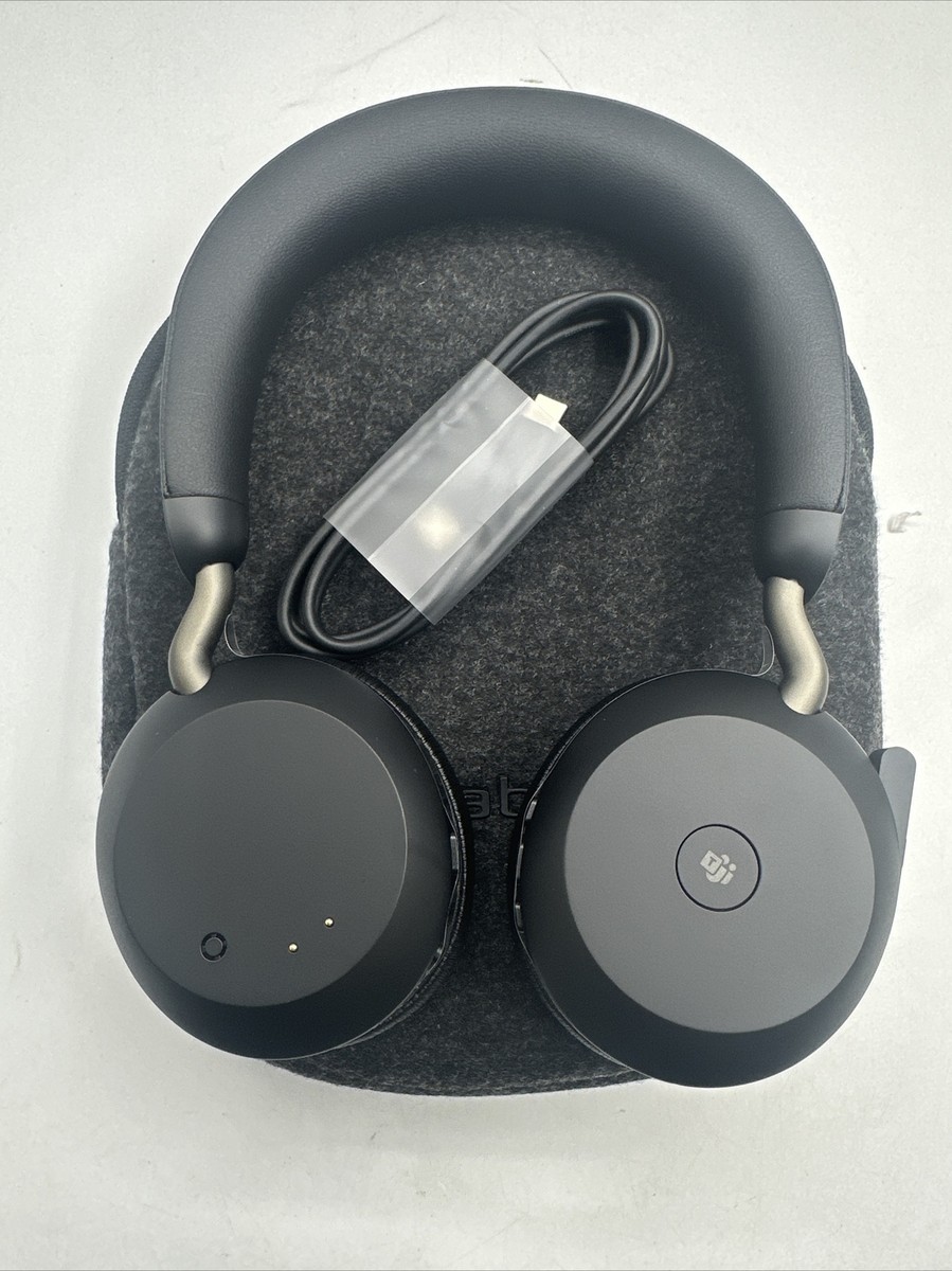 【新品未使用】【Jabra Evolve2 75】 ワイヤレスヘッドフォン Jabra Evolve2 75 Wireless Bluetooth Headset, Black, with
