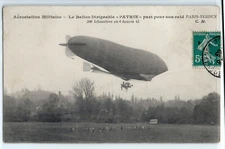 Verdun "Aerostation Militaire" French airship postcard, balloon, aviation  
