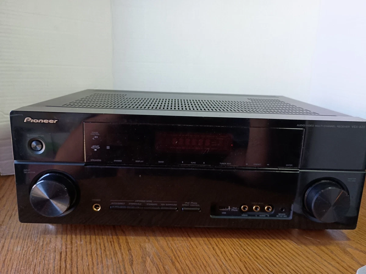 Pioneer VSX-820-K 5.1 HDMI 1080P HDTV Home Theater AV Receiver