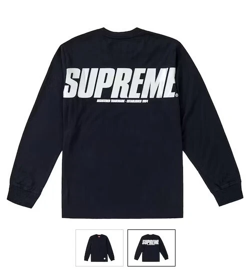 Supreme Trademark LS Top FW 19 taille XL