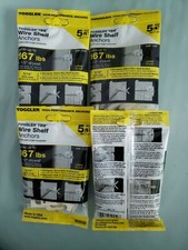 Lot off 4 Packs TOGGLER TBW Wire Shelf Anchors 50250 5pcs each pack, 20 total pc