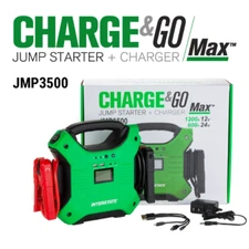 Interstate Batteries 24V, 12V 1200A, 600A  LED LiFePo4 Jump Starter & Charger