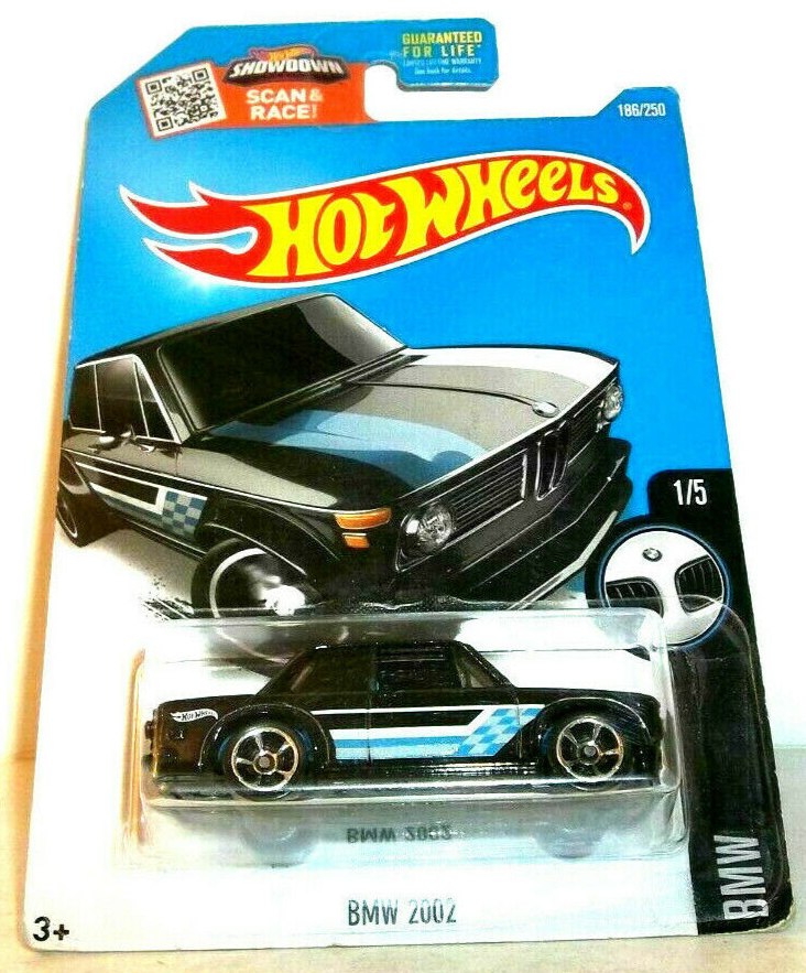 2016 HOT WHEELS 1:64 HW BMW SERIES 1/5 BLACK BMW 2002 #186/250 | eBay