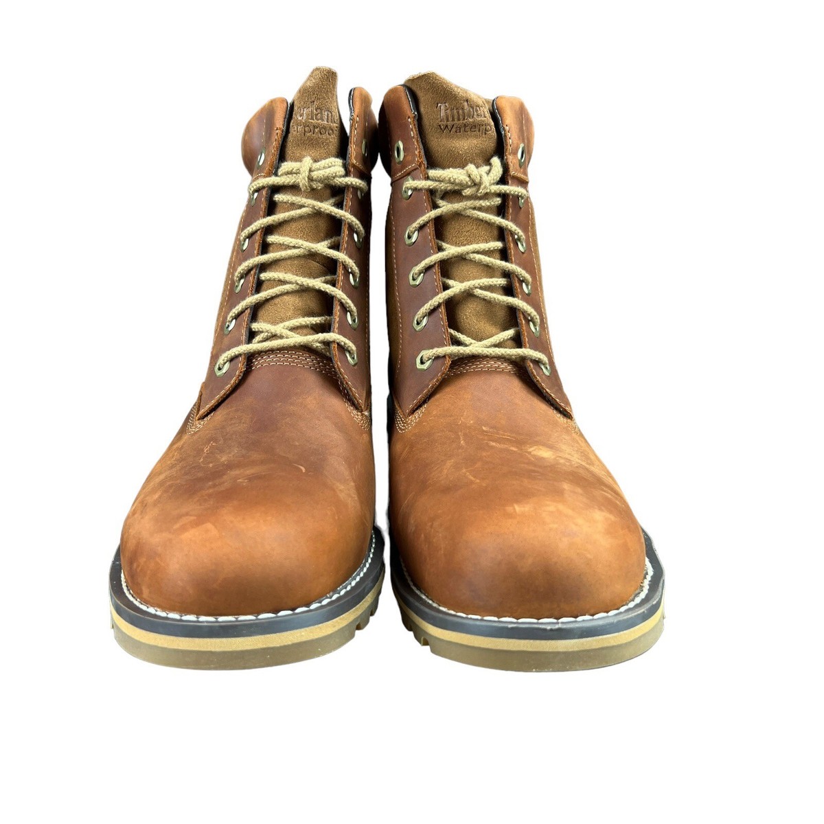 New dark brown timberland larchmont leather boots men’s Sz 7 Timberland Chukka Timberland Larchmont Boots Dark Brown  main image 3