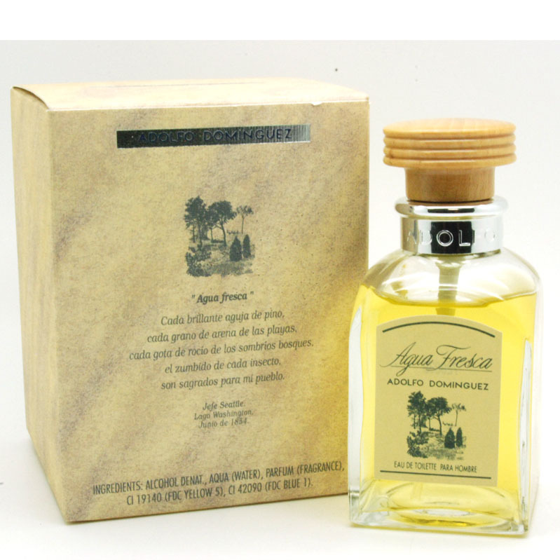 Aqua Fresca by Adolfo Dominguez fl oz 120 ml EDT Spray for