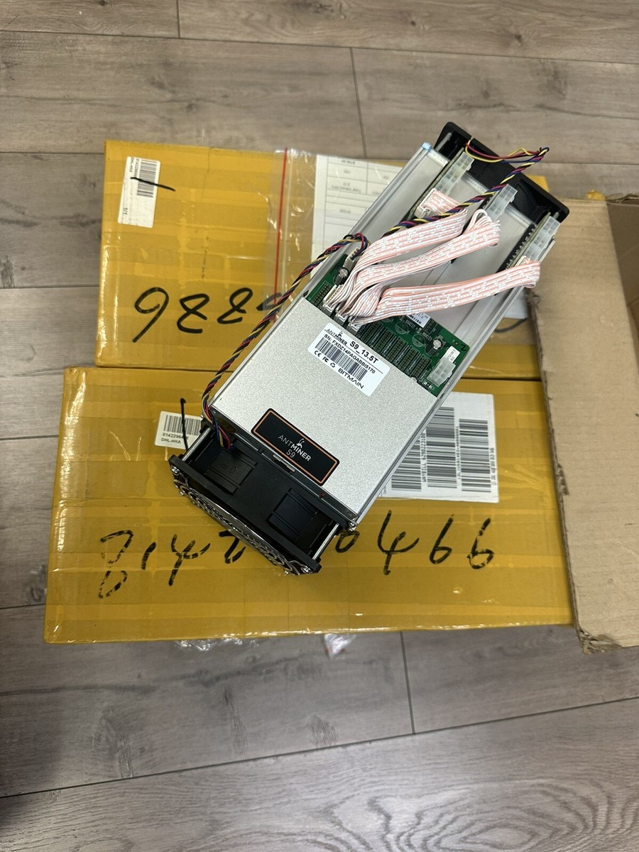 Bitmain Antminer S9 13.5T Asic Miner BTC BCC S9_13.5T US SELLER *NEW IN  BOX” | eBay