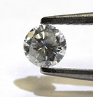 GIA loose certified .30ct I3 F round Natural brilliant diamond estate vintage — photo 2
