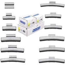 GUDE Tire Wheel Balancing Weights MC Type Coated Steel Clip On 25 pc (0.25-3.00)