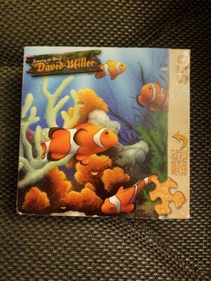  The Art of David Miller 550 Master Pieces Jigsaw Puzzle Clowning around 18x24''