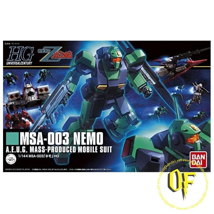 Gunpla Bandai HGUC 150 Nemo Plastic Kit 1/144 Z Gundam