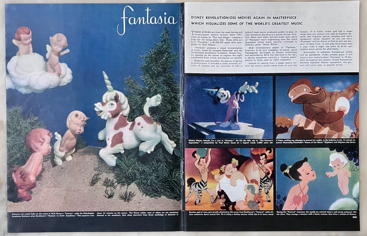 Las mejores ofertas en Fantasia Vintage Disney de colección (antes