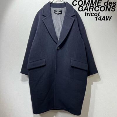 tricot COMME des GARÇONS / Wool Coat 14 Tricot COMME des GARCONS Fine Design Chester Coat Wool Women