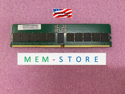 16GB DDR5-5600 RDIMM RAM Compatible w/ Supermicro B13DEE FatTwin GPU SuperServer