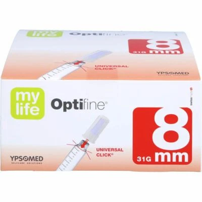 1001 ARTIKEL MEDICAL GMBH OPTIFINE 8 Pen-Nadeln 0,25x8 mm 100 St PZN03534268