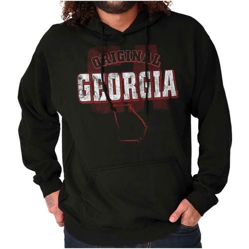 Georgia Original Hometown Vacation Gift GA Hoodie Hooded Sweatshirt Men Women - Picture 8 of 9