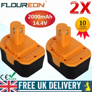 14.4V 2000mAh Ni-CD Battery for RYOBI CDL1442D 1311166 CDT1440 CTH1442 CDL1442P