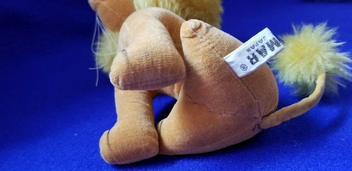 Vintage Kamar Another Wild Thing Lion Plush Stuffed Animal 1968 Japan Toy 9" - Picture 6 of 6