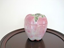 Antique Vintage Majolica Apple Box ~ A real Collectible piece of Art ~ VALUABLE!