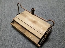 Antique Vintage Bissell's Standard Wood Manual Carpet Sweeper