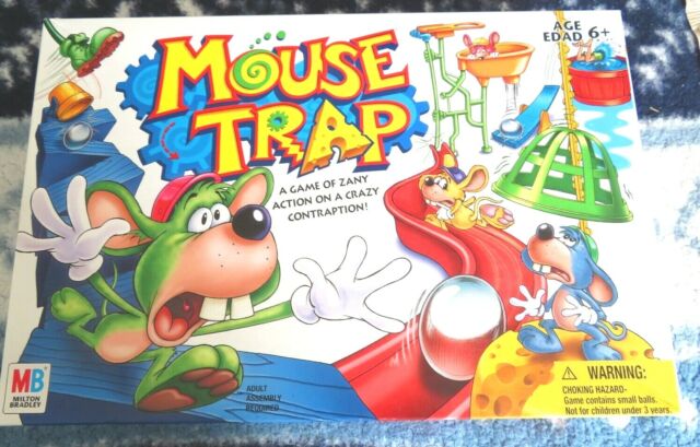 Hasbro 4657 Milton Bradley Mouse Trap Diving Board Game for sale online | eBay
