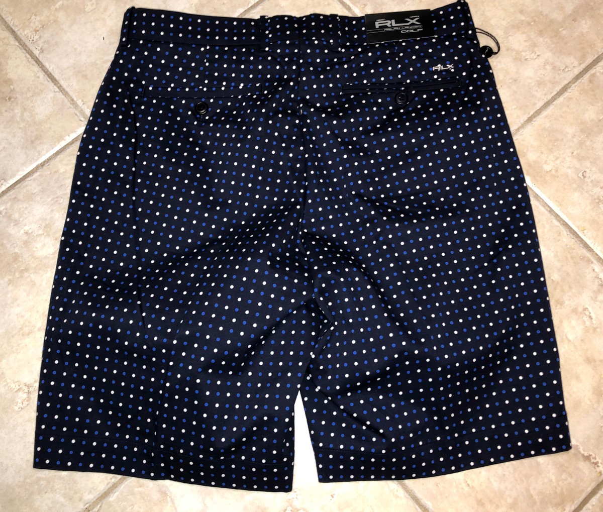 Ralph Lauren RLX Stretch Golf Shorts Mens 30 AFFO Navy