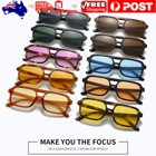 <!--F#f_0-->Fashion Vintage Retro Large Square Frame Pilot Glasses Men's Women's Sunglasses<!--F/-->