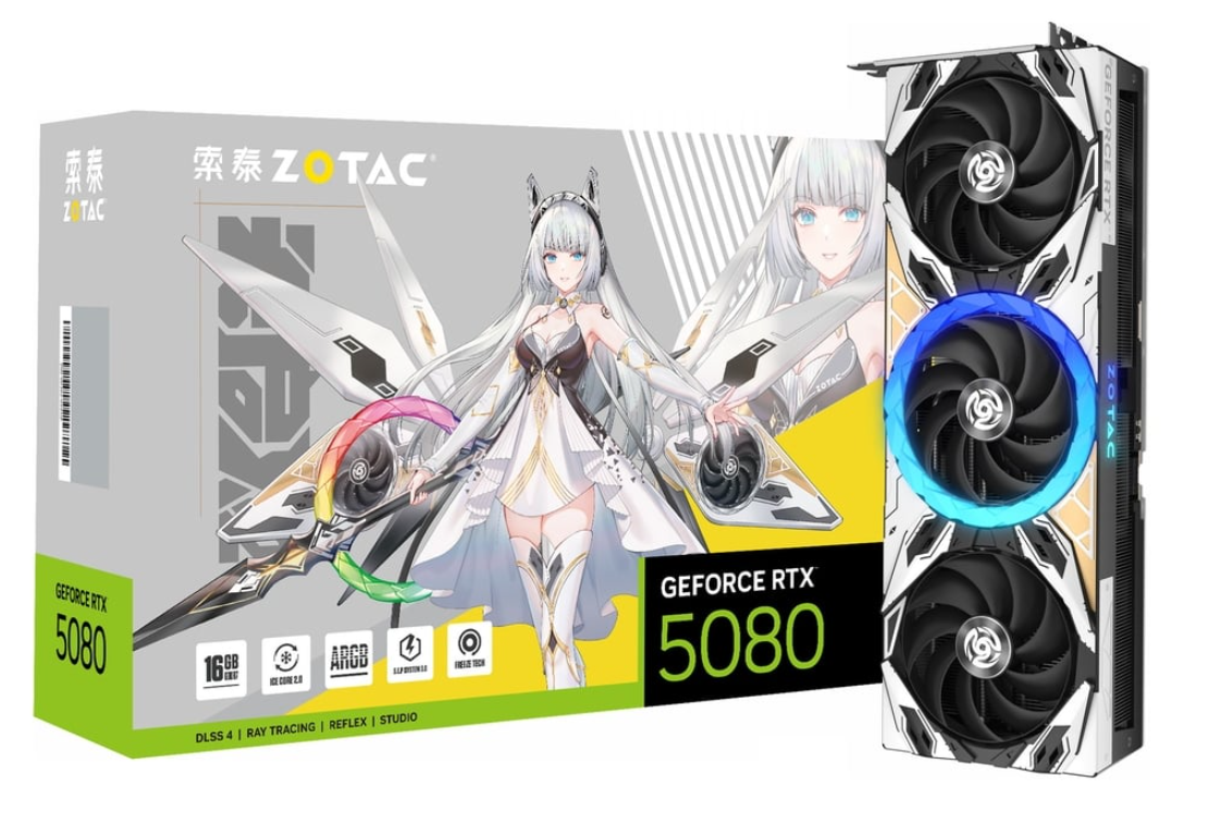 ZOTAC GEFORCE RTX 5080 16GB Oracle OC GDDR7 Graphics card NEW！ | eBay