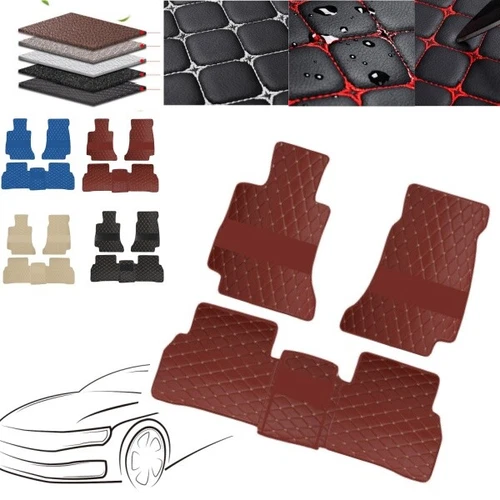 Car Floor Mat For Lincoln All Series Cargo Liners PU Carpet Waterproof Custom - Foto 35 di 42