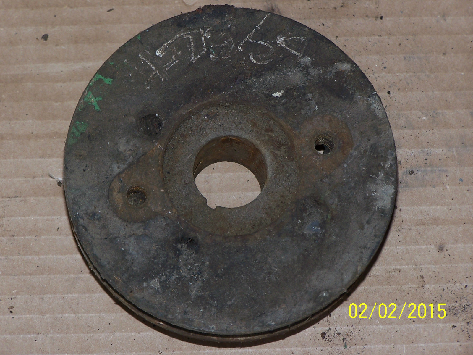 JD JOHN DEERE 40, 420,430,435,440 FRONT CRANKSHAFT PULLEY, HARMONIC