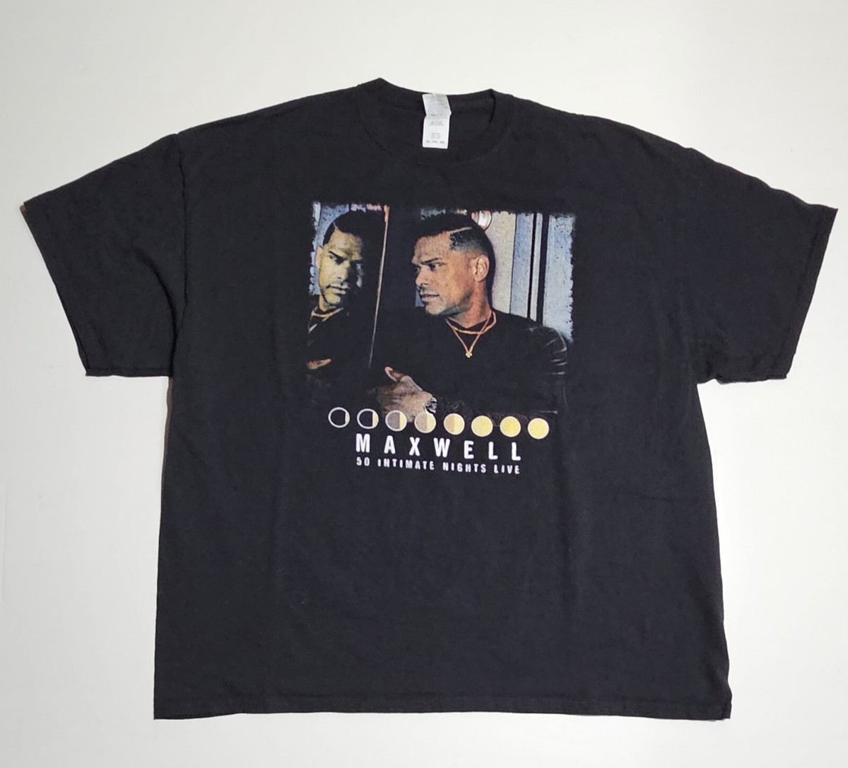 Maxwell T Shirt Black Artist R&B Music Singer XXL 50 Intimate 